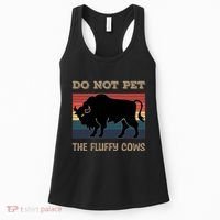 Do Not Pet The Fluffy Cows Women's Tank Top thumb 0