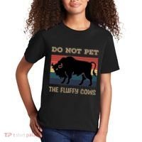 Do Not Pet The Fluffy Cows Kids T-Shirt thumb 2