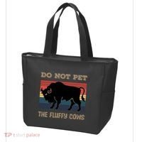 Do Not Pet The Fluffy Cows Tote Bag thumb 3