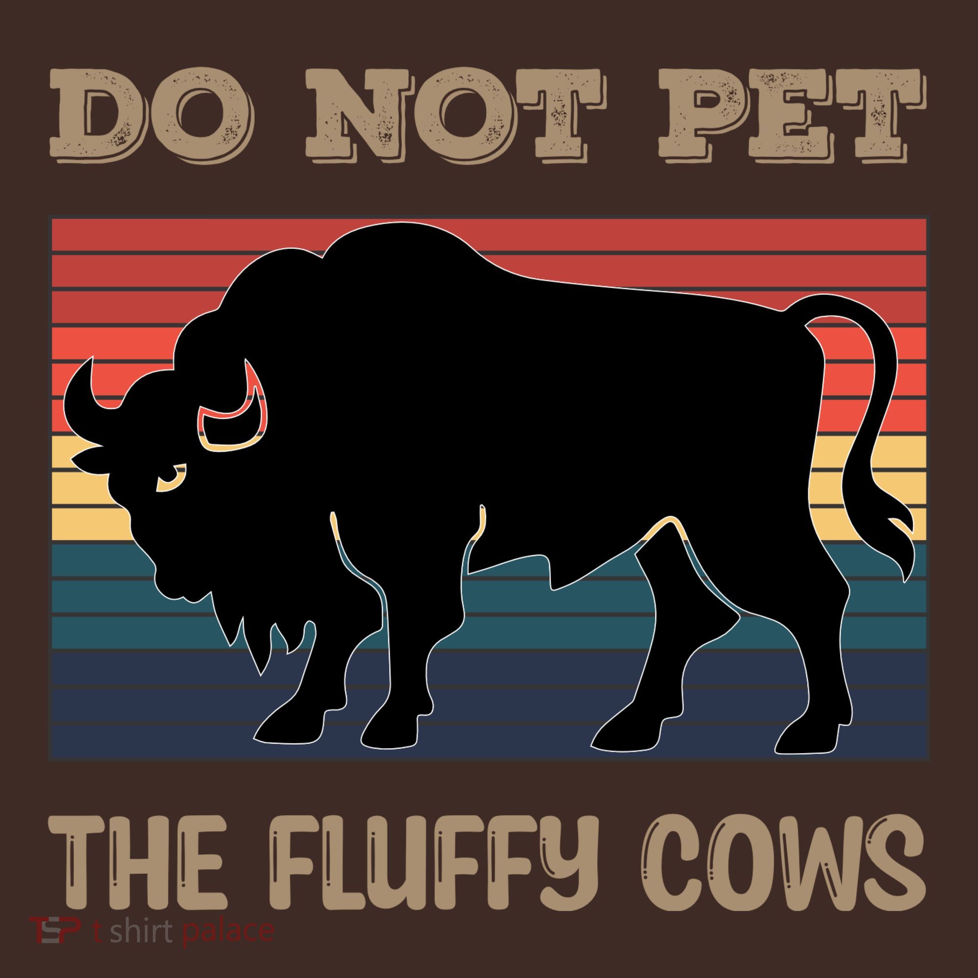 Do Not Pet The Fluffy Cows Apron
