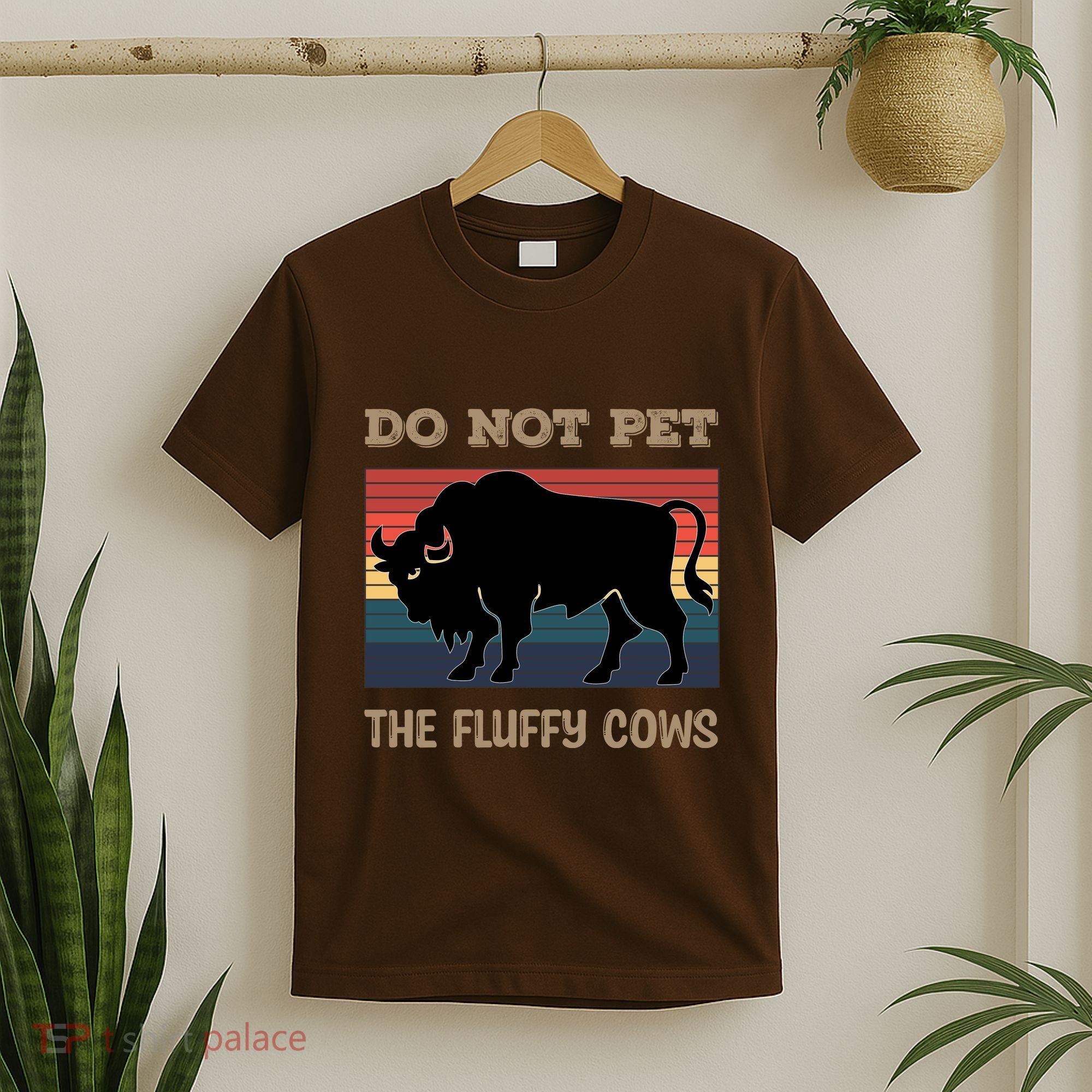 Do Not Pet The Fluffy Cows T-Shirt