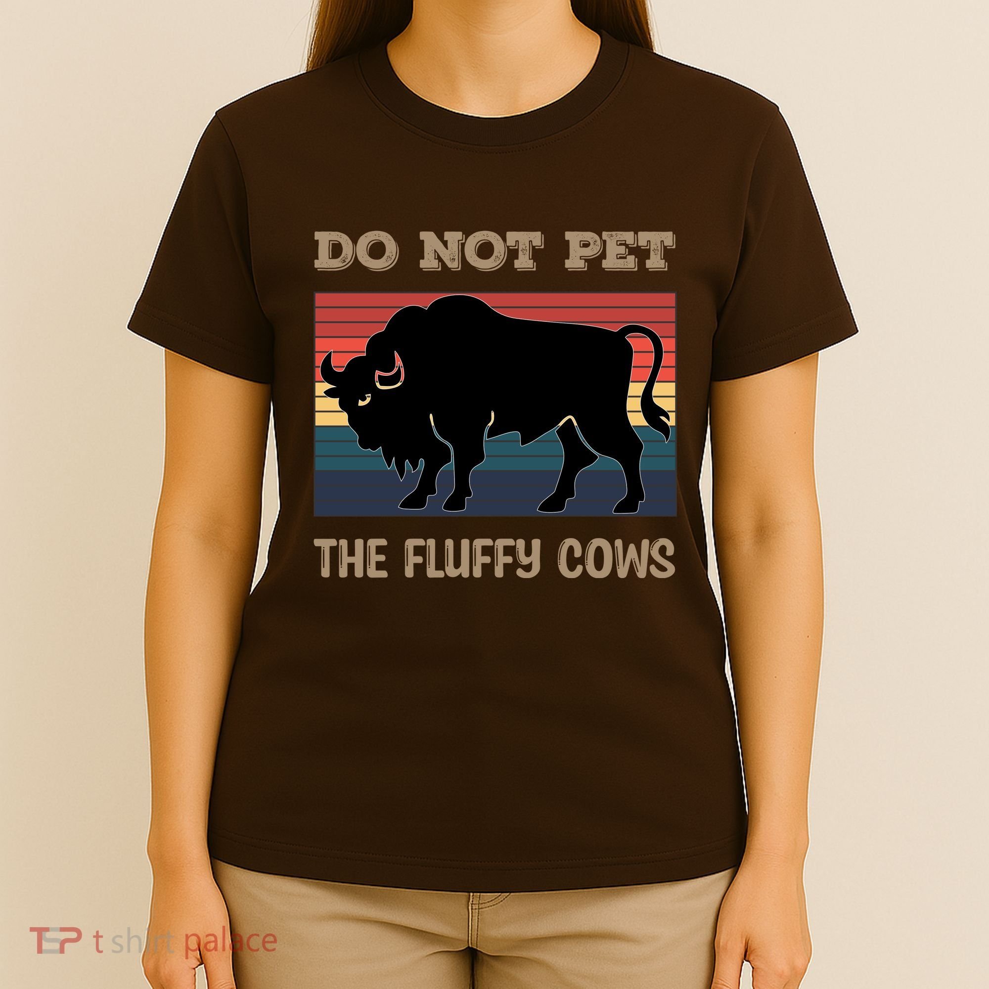 Do Not Pet The Fluffy Cows T-Shirt