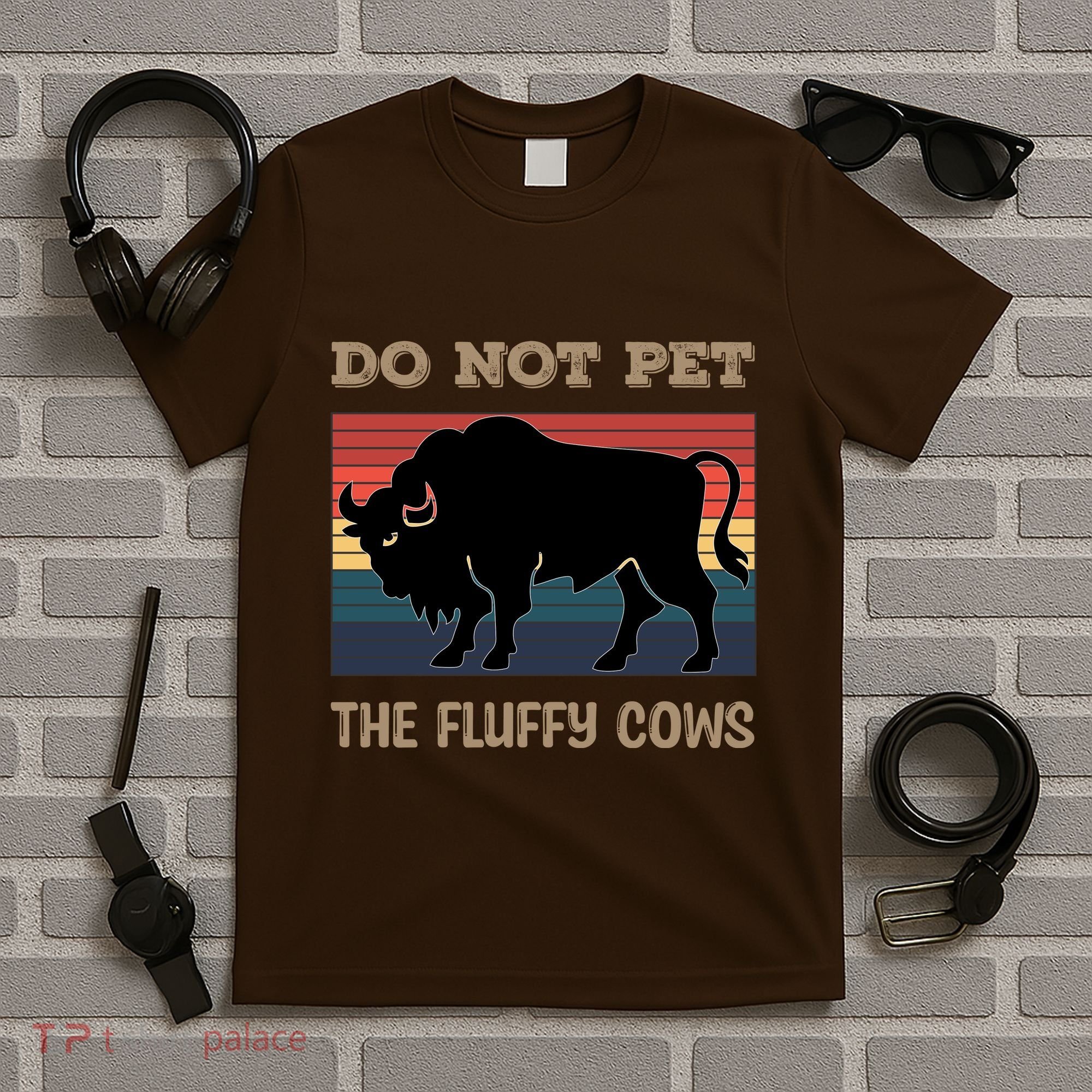 Do Not Pet The Fluffy Cows T-Shirt