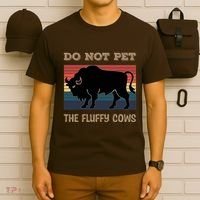 Do Not Pet The Fluffy Cows T-Shirt thumb 6
