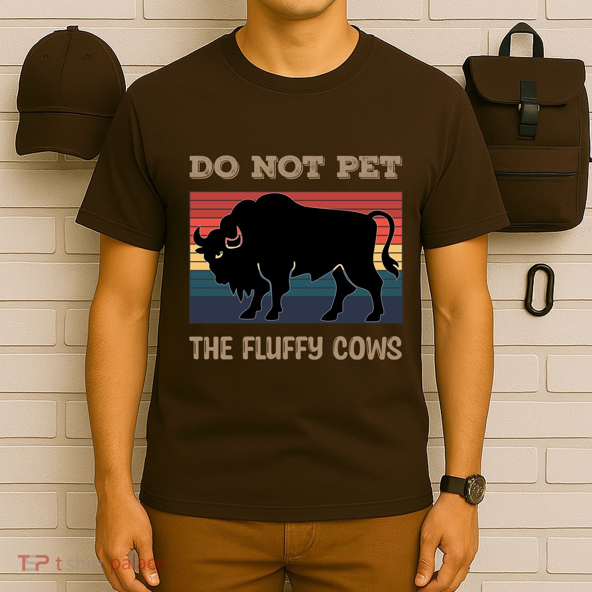 Do Not Pet The Fluffy Cows T-Shirt
