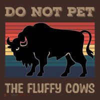 Do Not Pet The Fluffy Cows T-Shirt thumb 7