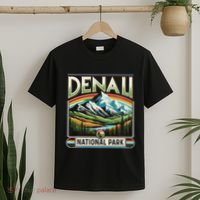 Denali National Park Scenic Retro Apparel Denali T-Shirt thumb 2