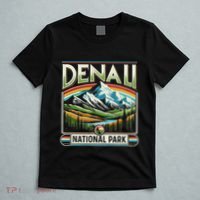 Denali National Park Scenic Retro Apparel Denali T-Shirt thumb 5