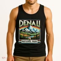Denali National Park Scenic Retro Apparel Denali Tank Top thumb 3