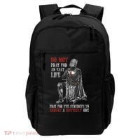 Do Not Pray For An Easy Life Pray For The Strength To Endure Backpack thumb 0