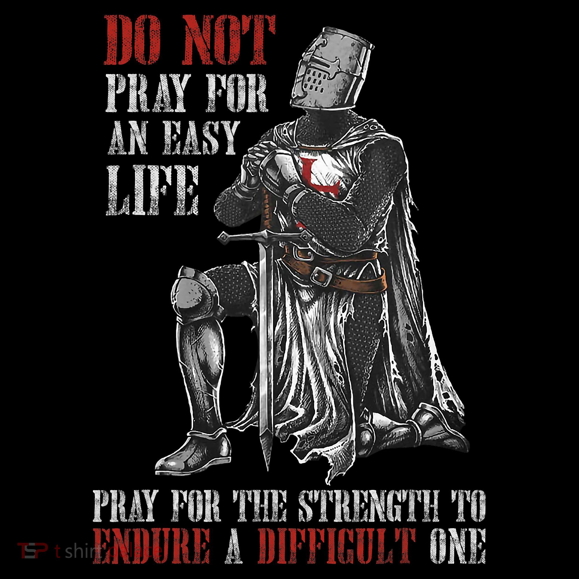 Do Not Pray For An Easy Life Pray For The Strength To Endure Women's Hoodie
