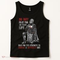 Do Not Pray For An Easy Life Pray For The Strength To Endure Tank Top thumb 2