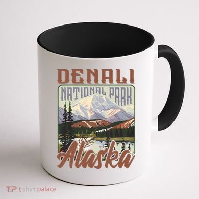 Denali National Park Alaska Coffee Mug back