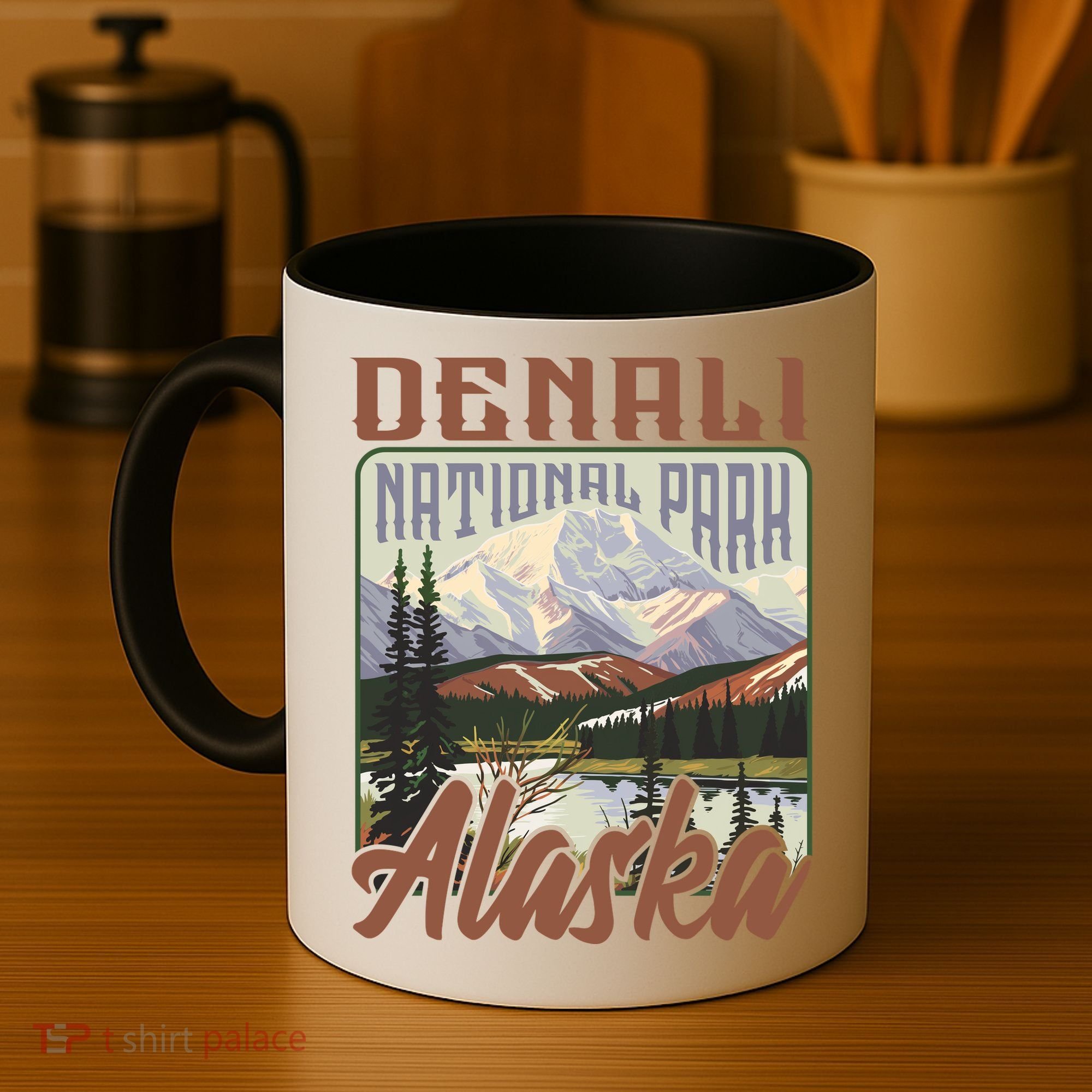 Denali National Park Alaska Coffee Mug
