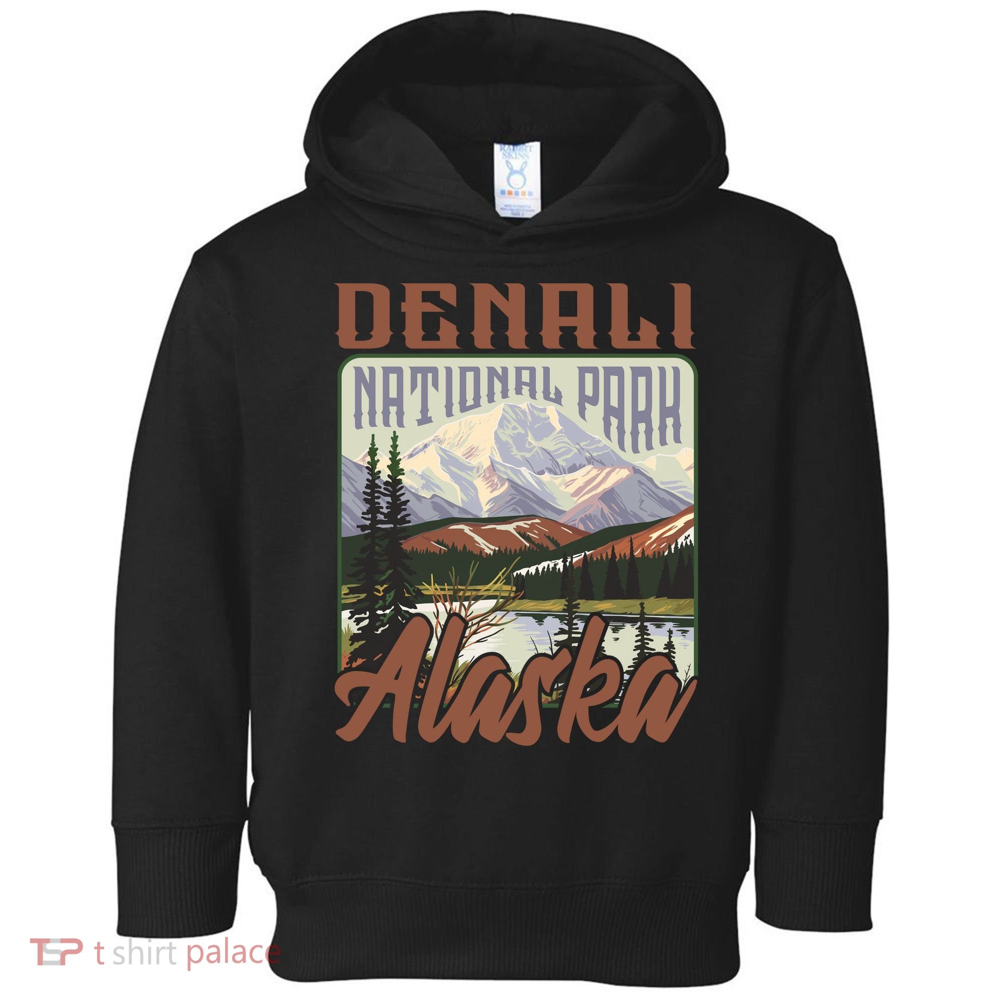 Denali National Park Alaska Toddler Hoodie