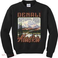 Denali National Park Alaska Kids Sweatshirt thumb 0