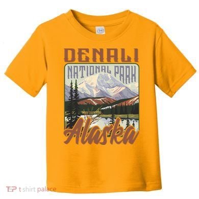 Denali National Park Alaska Toddler T-Shirt