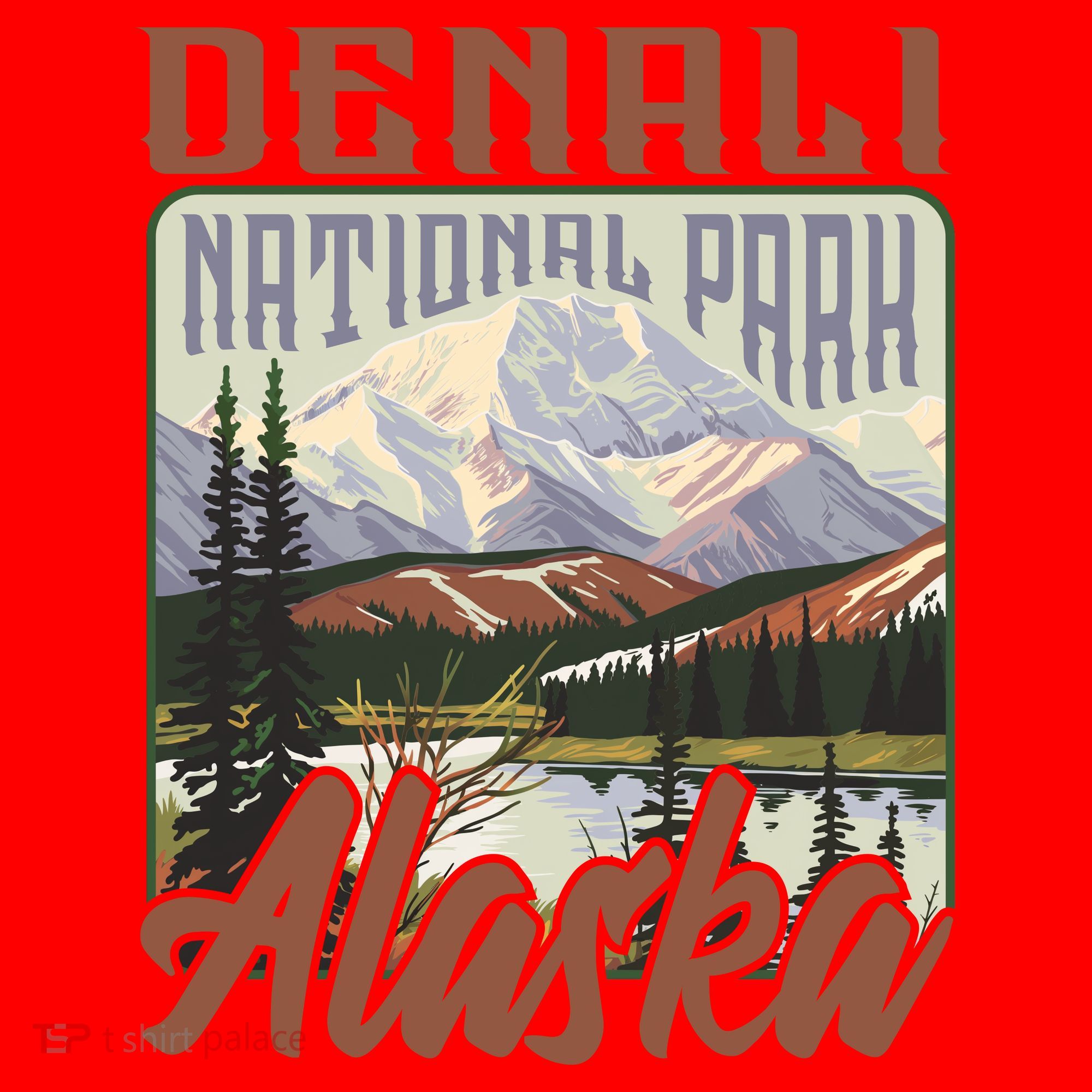 Denali National Park Alaska Santa Hat