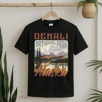 Denali National Park Alaska vintage friends T-Shirt thumb 2