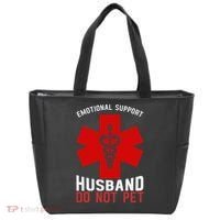 Do Not Pet Emotional Support Husband Tote Bag thumb 0