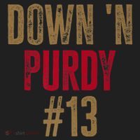 Down N Purdy San Francisco Football Playoffs Women's Sweatshirt thumb 2
