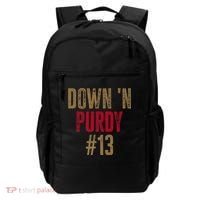 Down N Purdy San Francisco Football Playoffs Backpack thumb 0