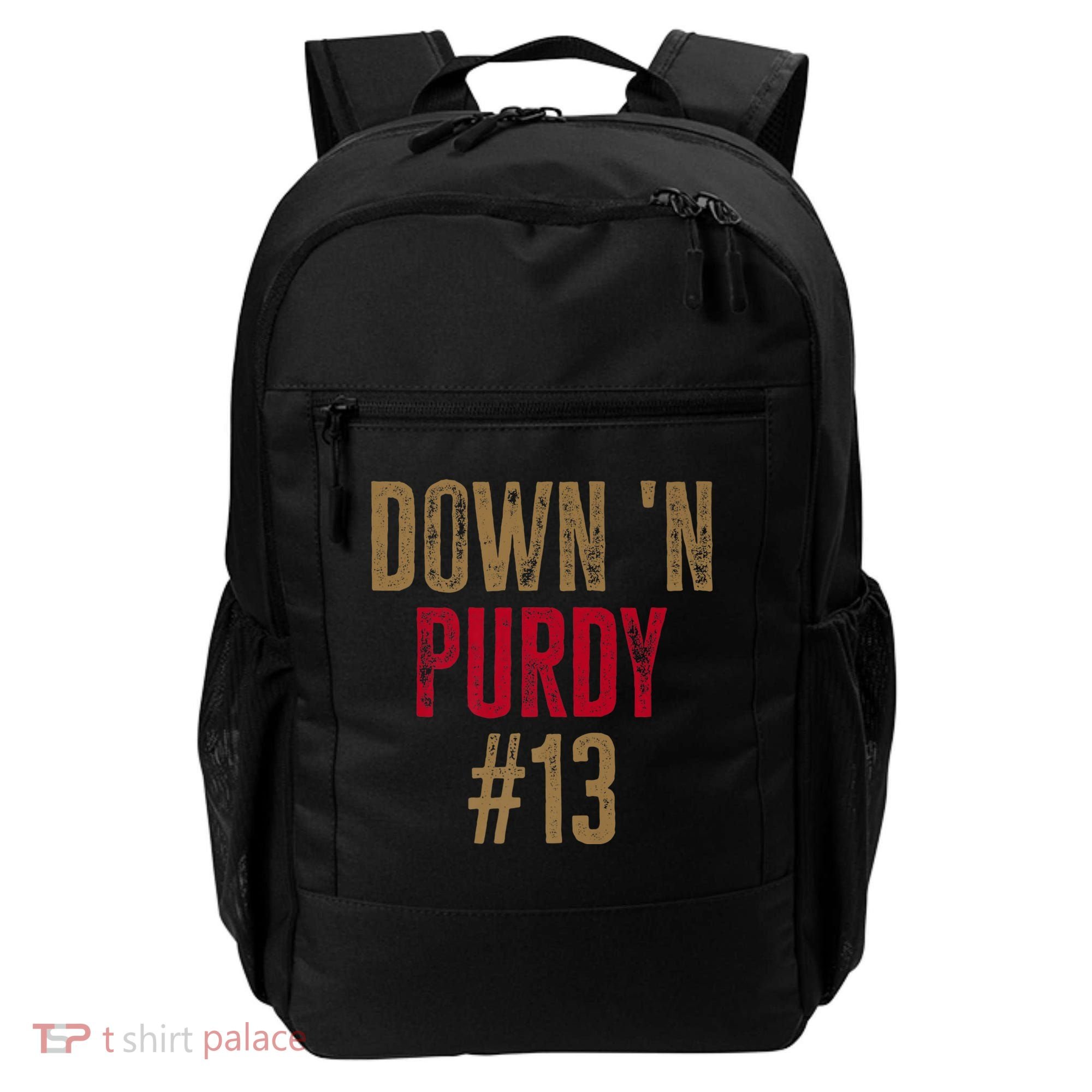 Down N Purdy San Francisco Football Playoffs Backpack