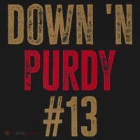 Down N Purdy San Francisco Football Playoffs Backpack thumb 2