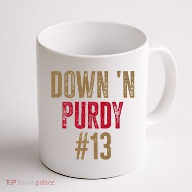 Down N Purdy San Francisco Football Playoffs Coffee Mug back