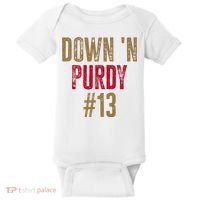 Down N Purdy San Francisco Football Playoffs Baby Bodysuit thumb 0