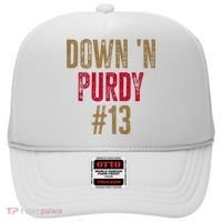 Down N Purdy San Francisco Football Playoffs Hat thumb 0