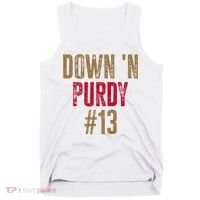Down N Purdy San Francisco Football Playoffs Tank Top thumb 0