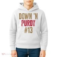 Down N Purdy San Francisco Football Playoffs Kids Hoodie thumb 4