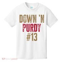 Down N Purdy San Francisco Football Playoffs Kids T-Shirt thumb 0