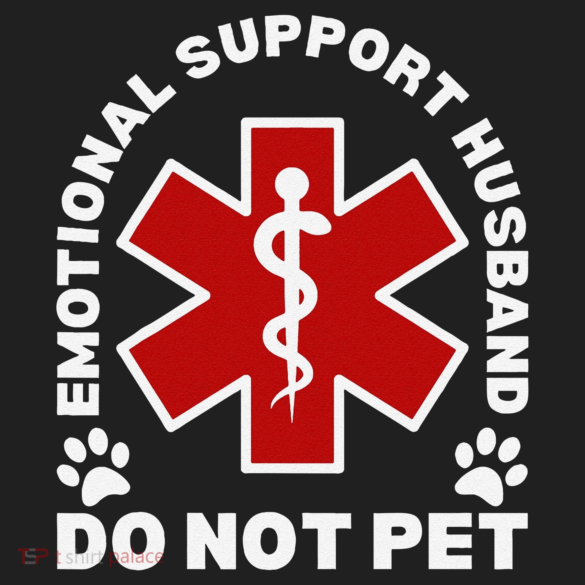 Do Not Pet Emotional Support Husband Funny Hat