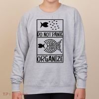 Do Not Panic Organize Dont Panic Women's Sweatshirt thumb 0