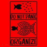 Do Not Panic Organize Dont Panic Santa Hat thumb 1