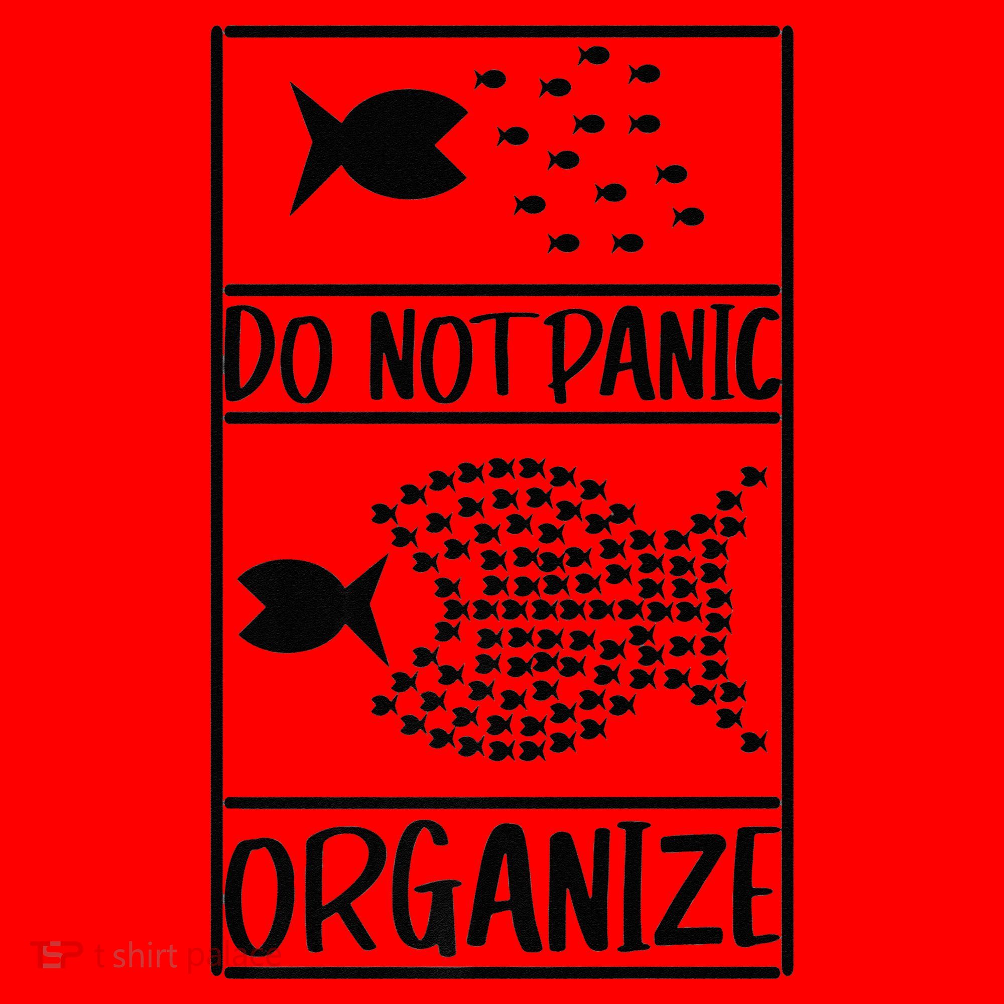 Do Not Panic Organize Dont Panic Santa Hat
