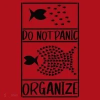 Do Not Panic Organize Dont Panic Christmas Stocking thumb 1