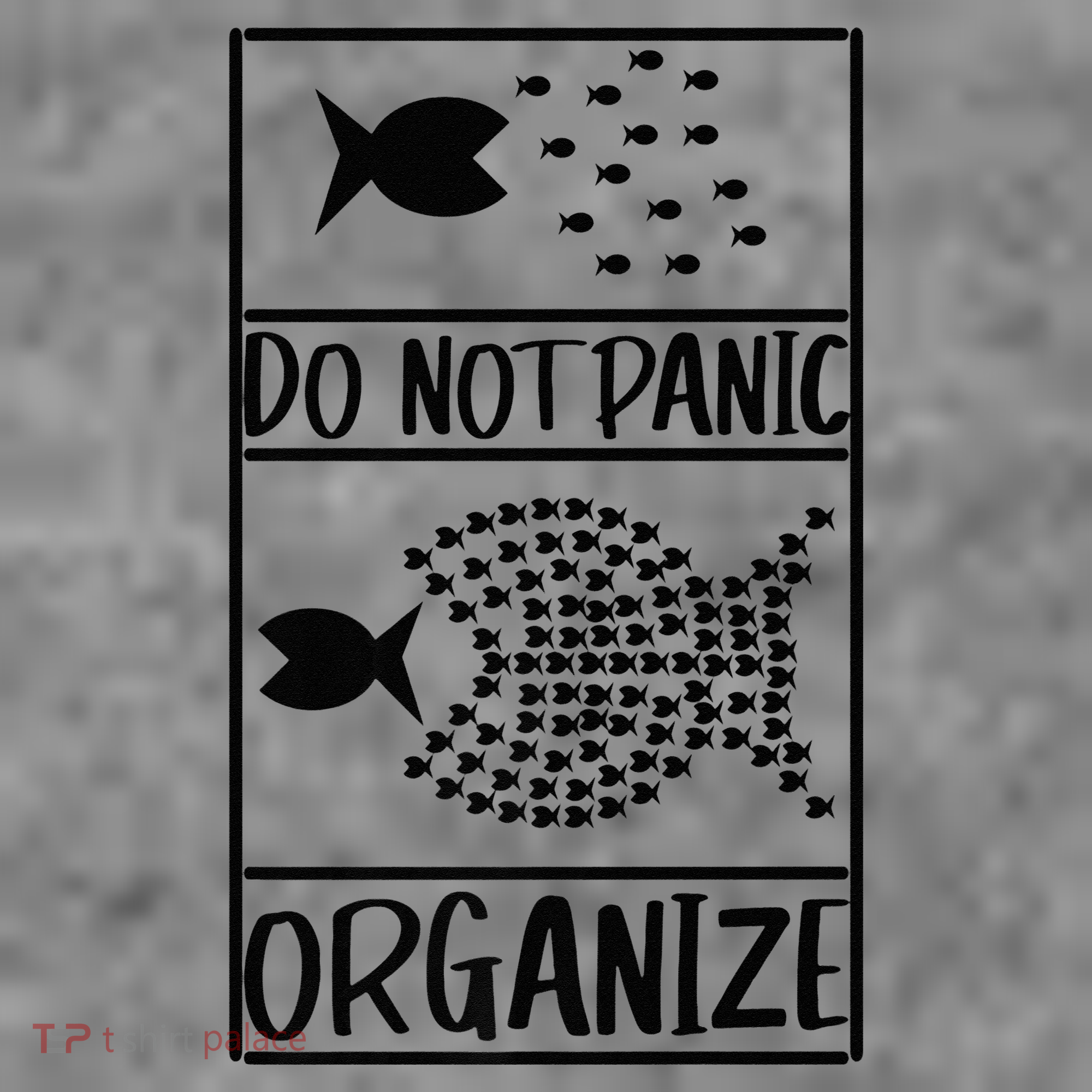 Do Not Panic Organize Dont Panic Hooded Wearable Blanket
