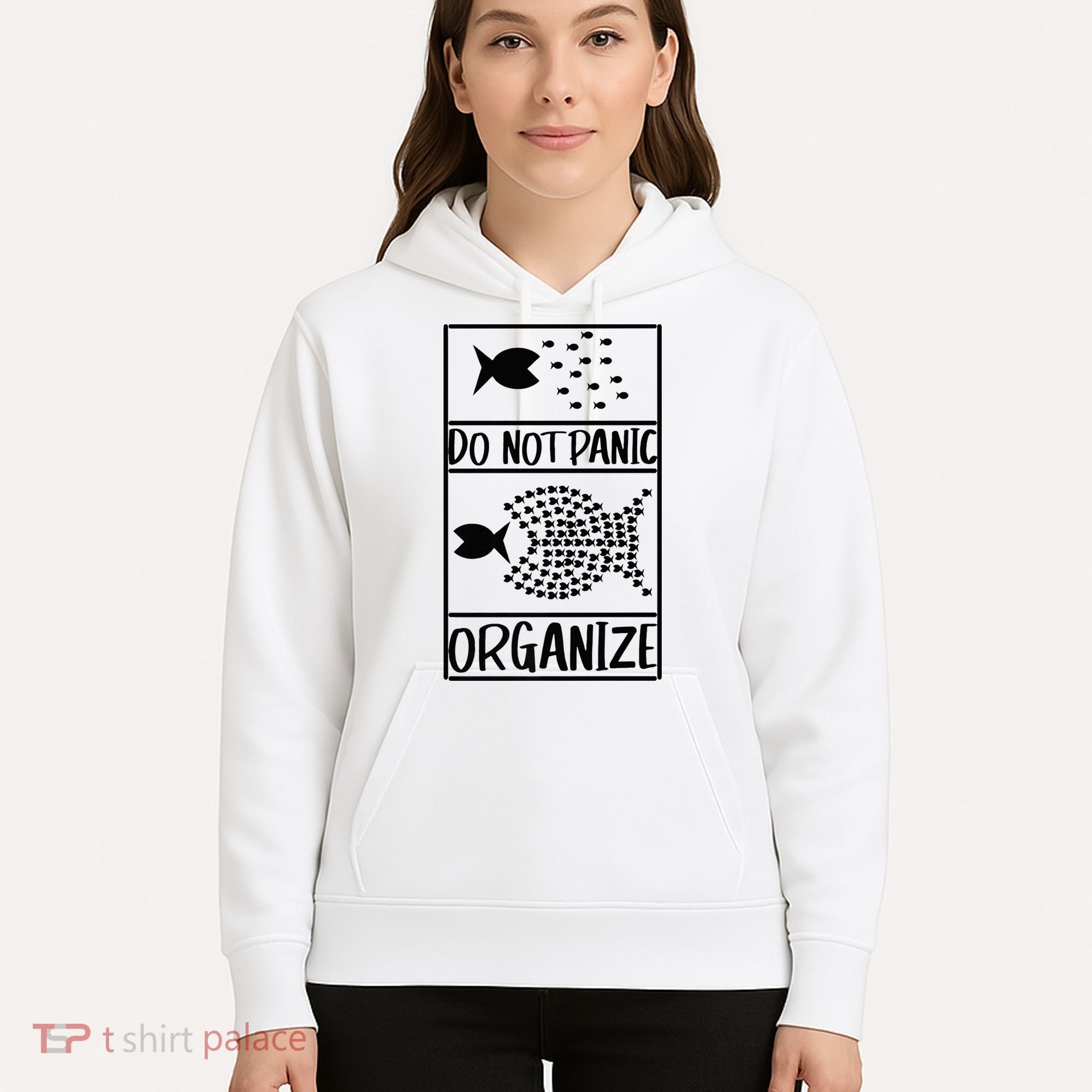 Do Not Panic Organize Dont Panic Hoodie