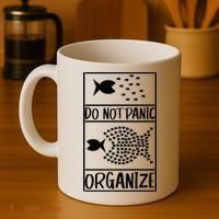 Do Not Panic Organize Dont Panic Coffee Mug thumb 4