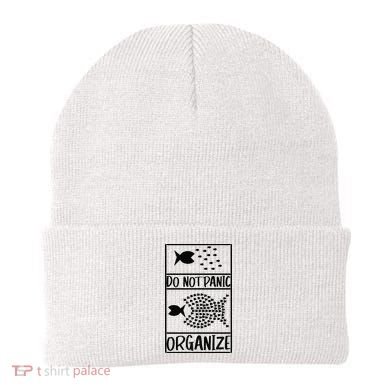 Do Not Panic Organize Dont Panic Beanie