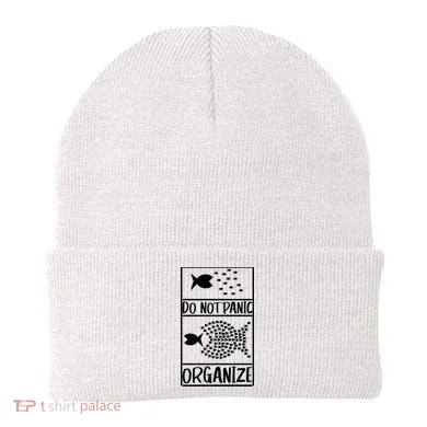 Do Not Panic Organize Dont Panic Beanie