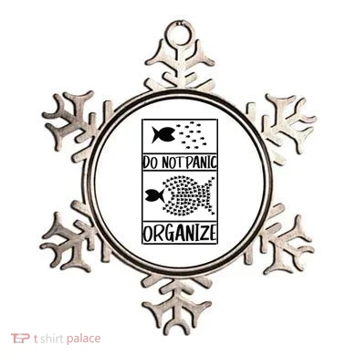 Do Not Panic Organize Dont Panic Ornament