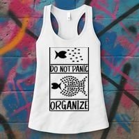 Do Not Panic Organize Dont Panic Women's Tank Top thumb 3