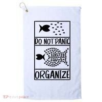 Do Not Panic Organize Dont Panic Golf Towel thumb 0