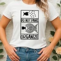 Do Not Panic Organize Dont Panic Women's T-Shirt thumb 2