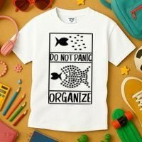 Do Not Panic Organize Dont Panic Kids T-Shirt thumb 3