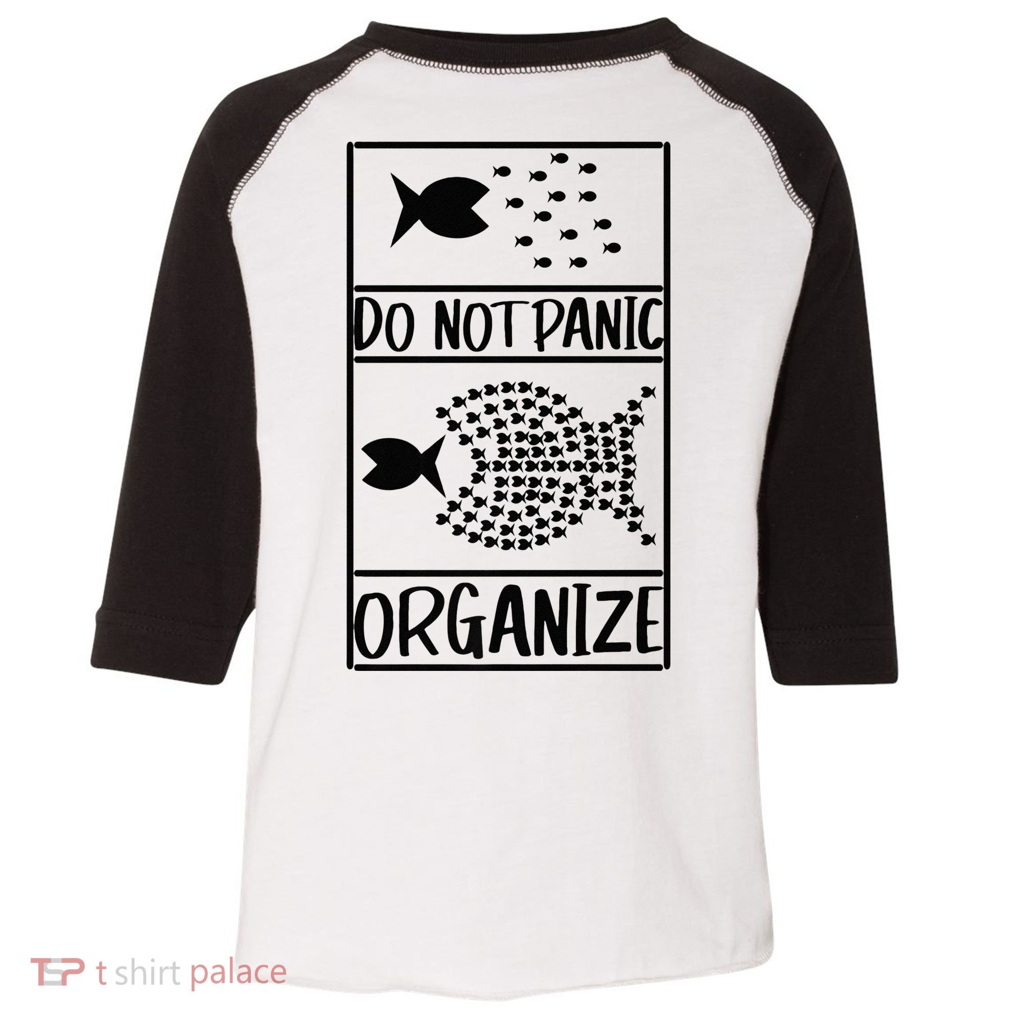 Do Not Panic Organize Dont Panic Toddler Fine Jersey T-Shirt